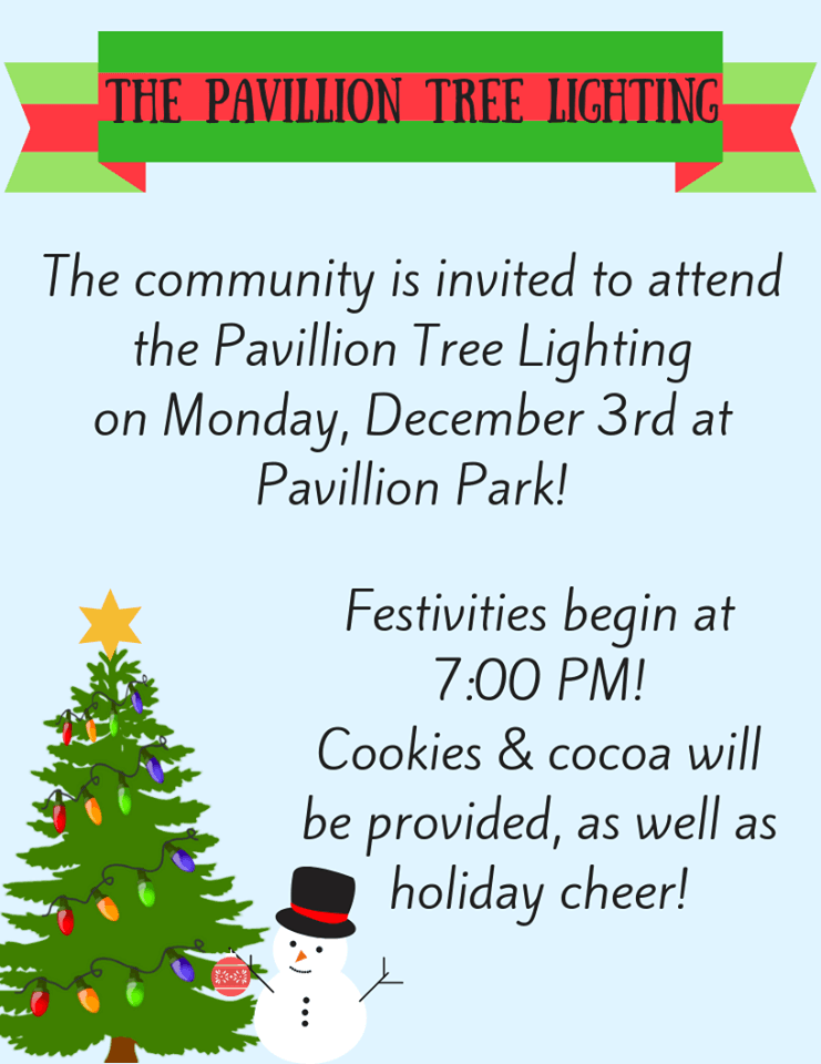 Pavillion Tree Lighting