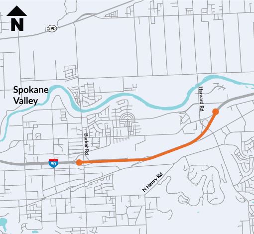 I90-BarkerHenryHarvard-project-area-map