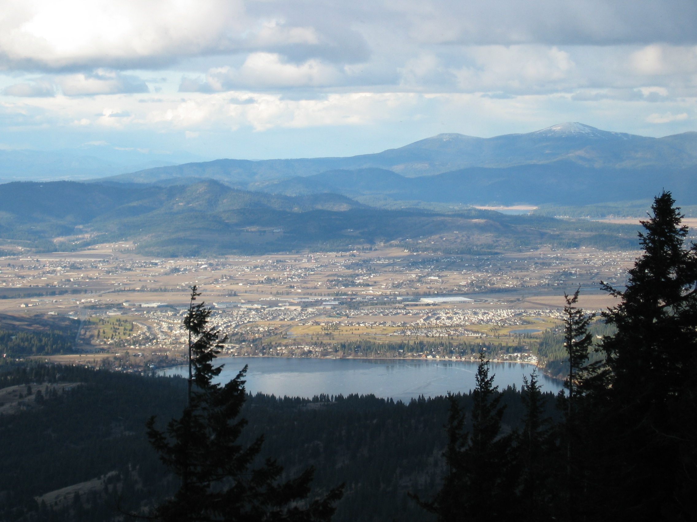 View from South of City