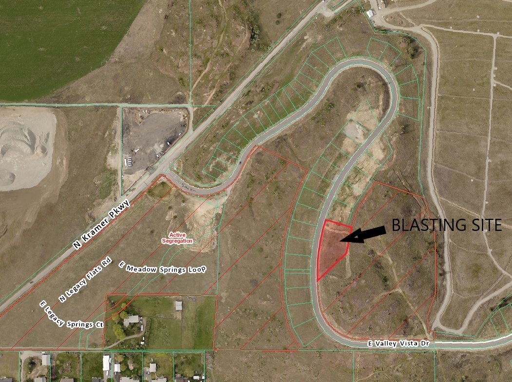 LEGACY RIDGE BLASTING SITE