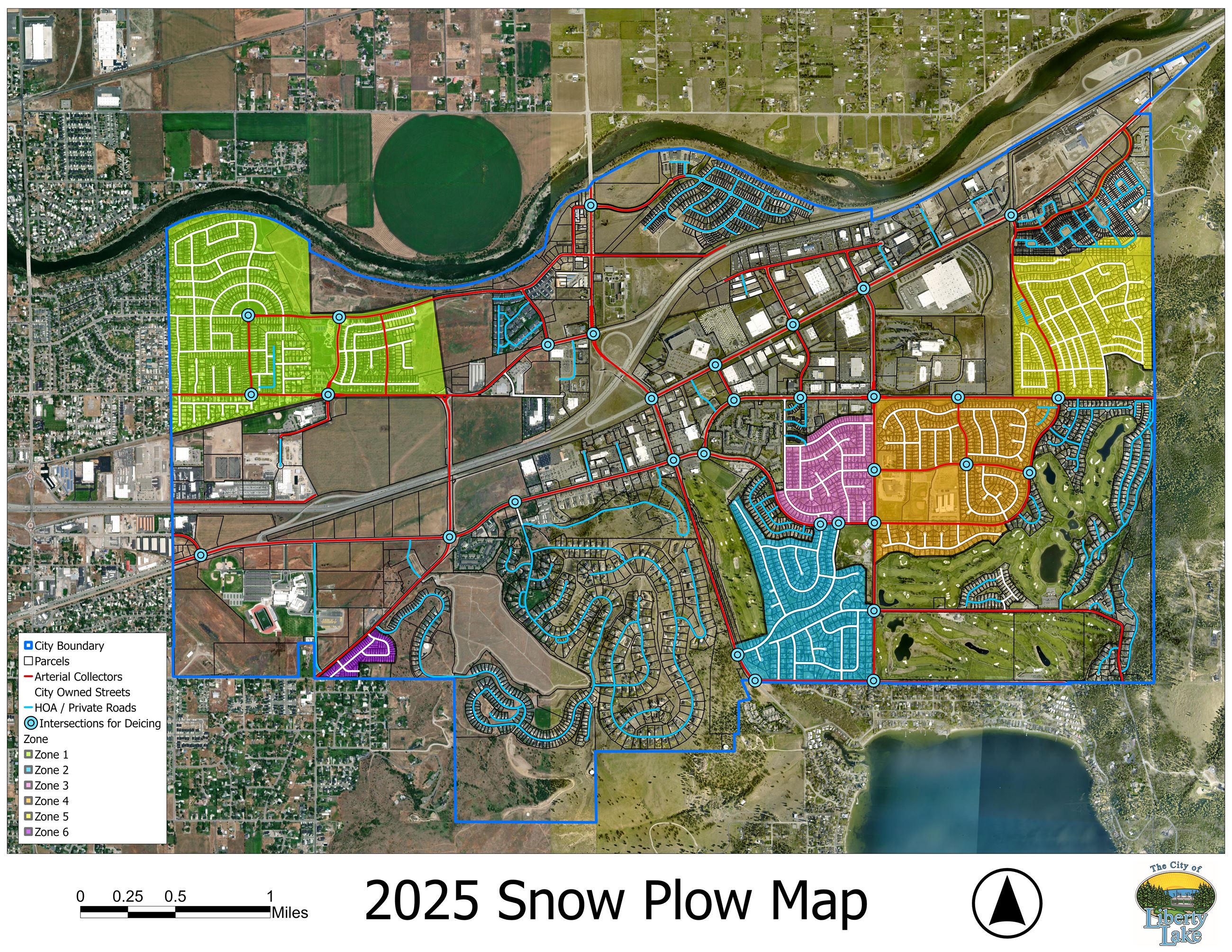 2025 Snow Plow Map