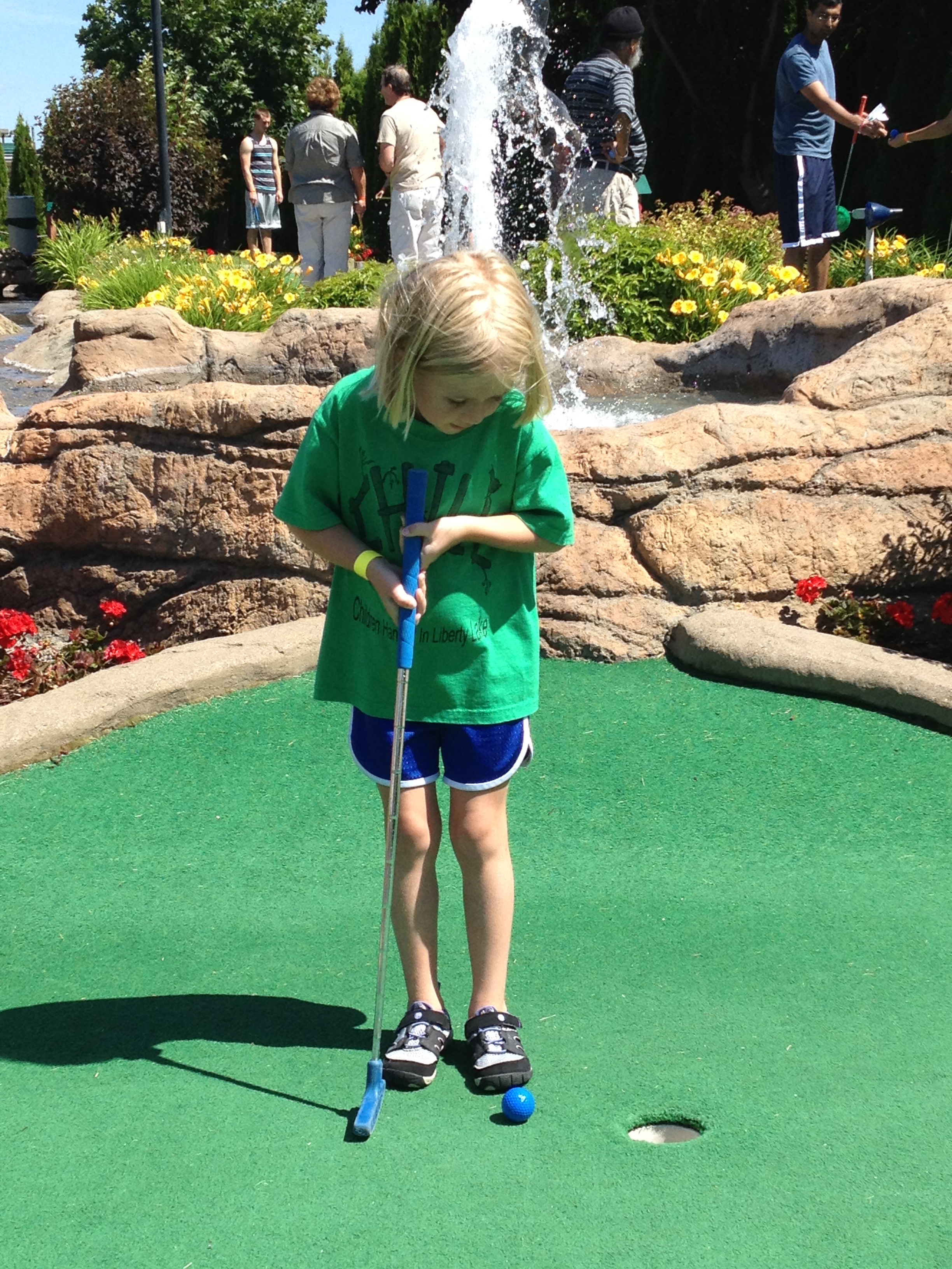 Fun day at Triple Play