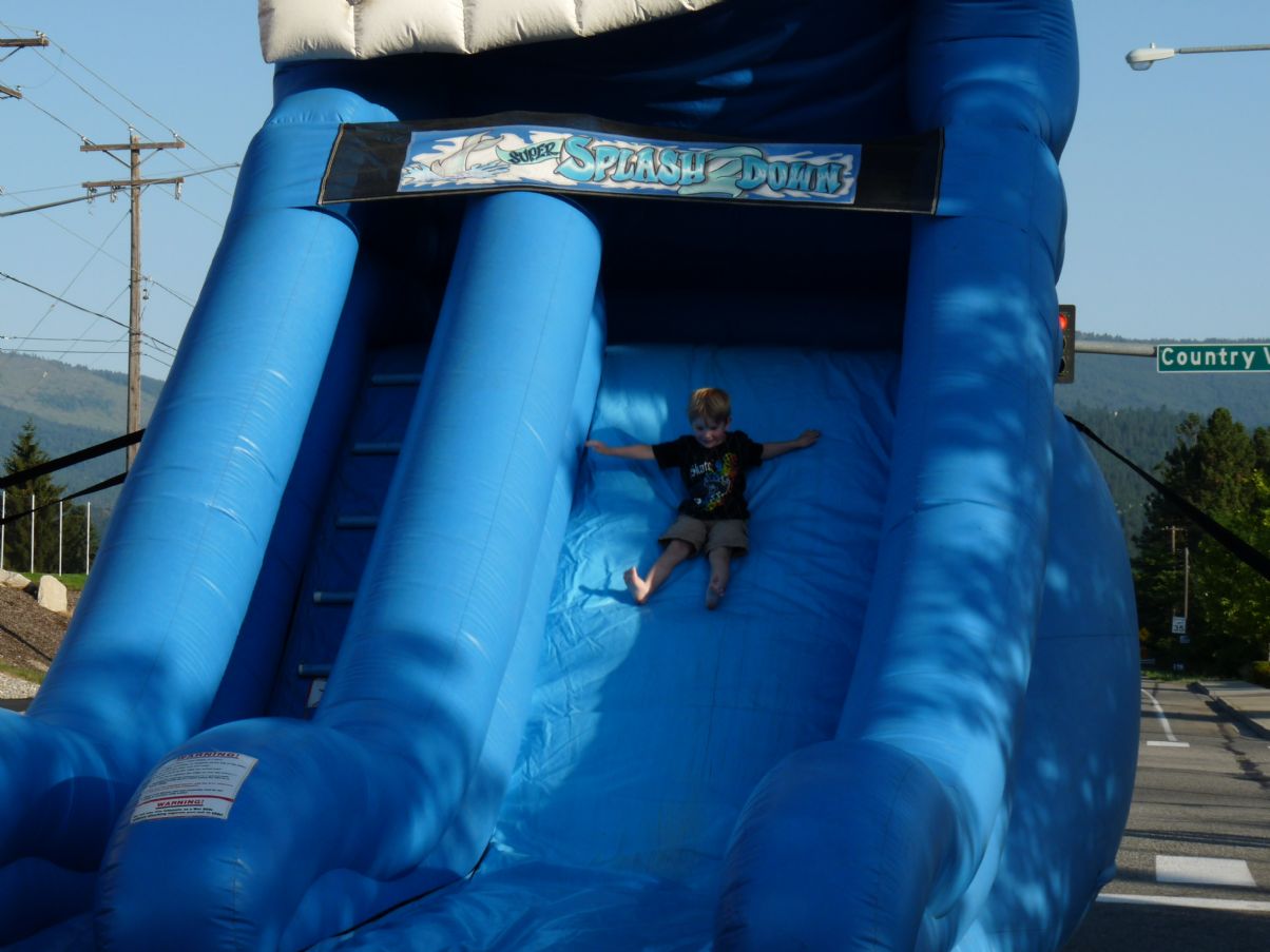 Giant slides